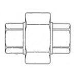 Raccord à Conduit Union 3 Pièces Forgé en Laiton FPT3 / 4