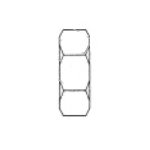 Contre-Écrou (Filet NPSL) Tuyau 1 / 4