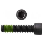 10-24 X 3 / 8 Vis à Tête Cylidrique à Six Pans Creux avec Enduit en Nylon